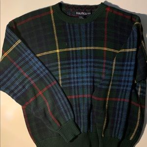 Vintage Nautica Multicolored Sweater Medium